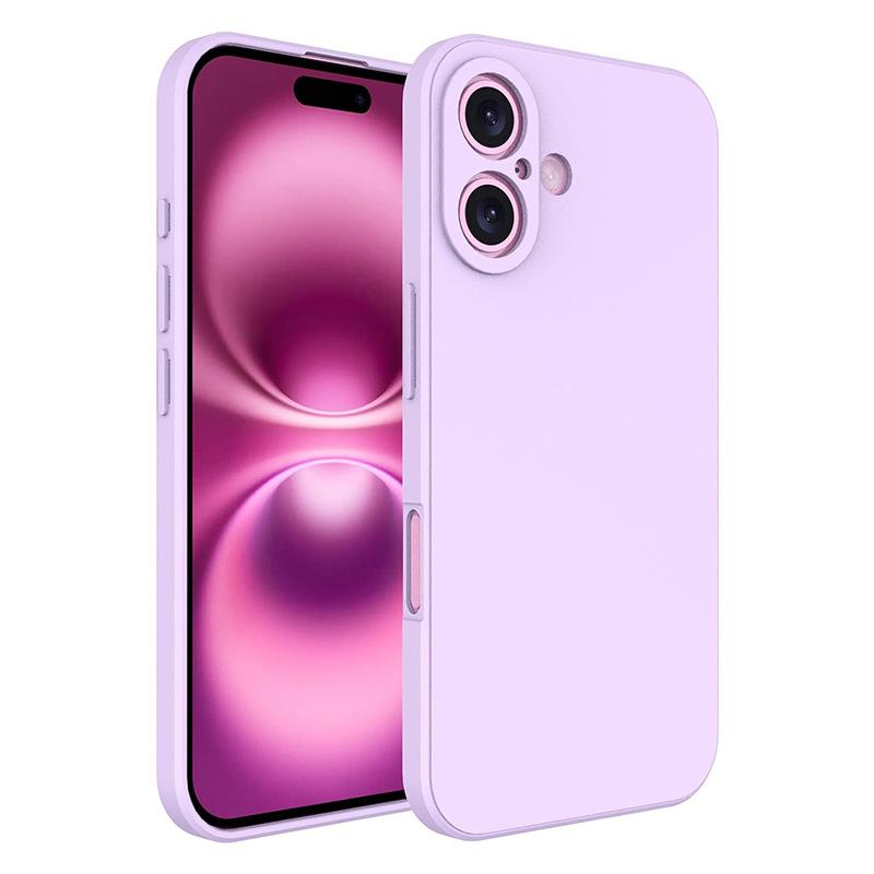 

Подходит для чехлов для Apple 16, Имитация силикона, Мягкий чехол, Конфетных цветов, Противоударный, Мелкопористый, На ощупь как кожа, Защитный чехол iPhone 16