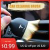 Autosticker Auto Luchtuitlaat Stofverwijderaar Auto Styling Zachte Borstel Schoonmaakgereedschap Voor Tesla Model 3 Model S X Model Y Cybertru