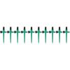 20-5pcs 360 Degree Rotation Auto Irrigation System 3 Gears Adjustable Irrigation Sprinkler For Garden Irrigation Watering Tools