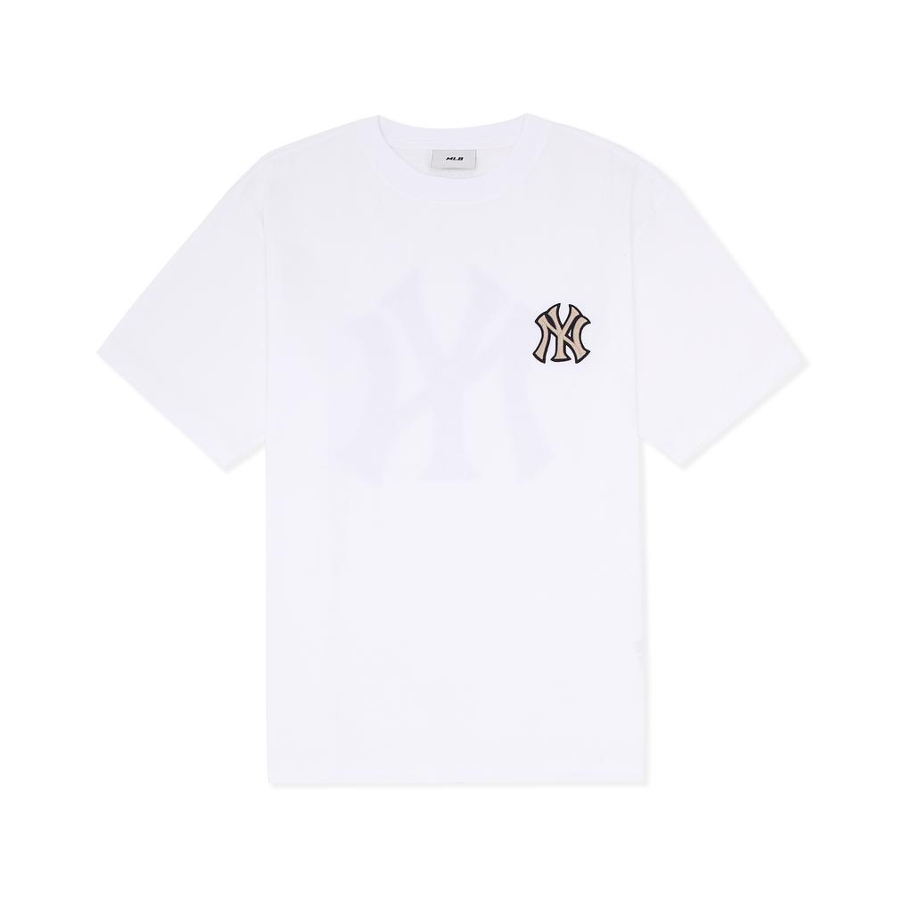 New MLB New York Yankees T Shirts Unisex White 3ATSM0233-50WHS