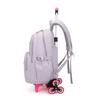 Children Rolling Backpacks School Bags for Girls Trolley Backpack with Wheels Waterproof School Bag Student Wheeled Backpack
