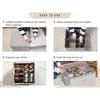 Foldable Shoe Storage Box - Dust-Proof Organizer for Shoes, Space-Saving Shoe Cabinet