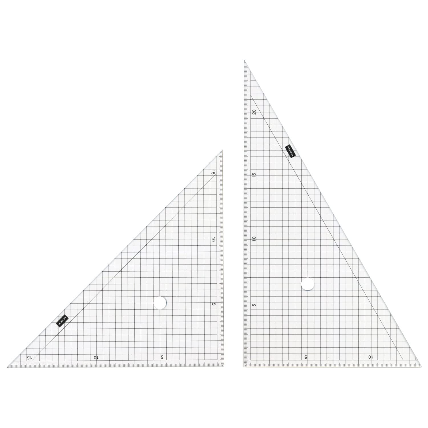 

Uchida Triangular Ruler 24cm x 2mm Squared