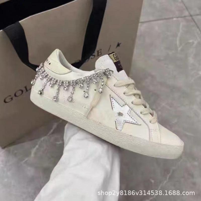 Chaussures de sport pour femmes étoiles petites sales classiques polyvalentes chaussures de skate pour hommes augmentation de la hauteur intérieure chaussures blanches en cuir de vachette sales