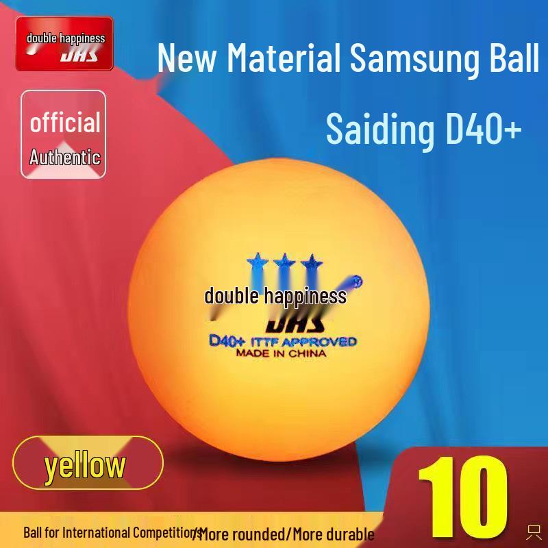 

Samsung Table Tennis Training and Competition Balls - White & Yellow