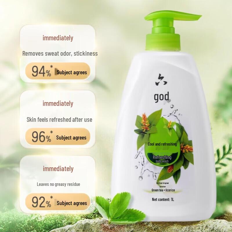Liu Shen Cool & Refreshing Body Wash