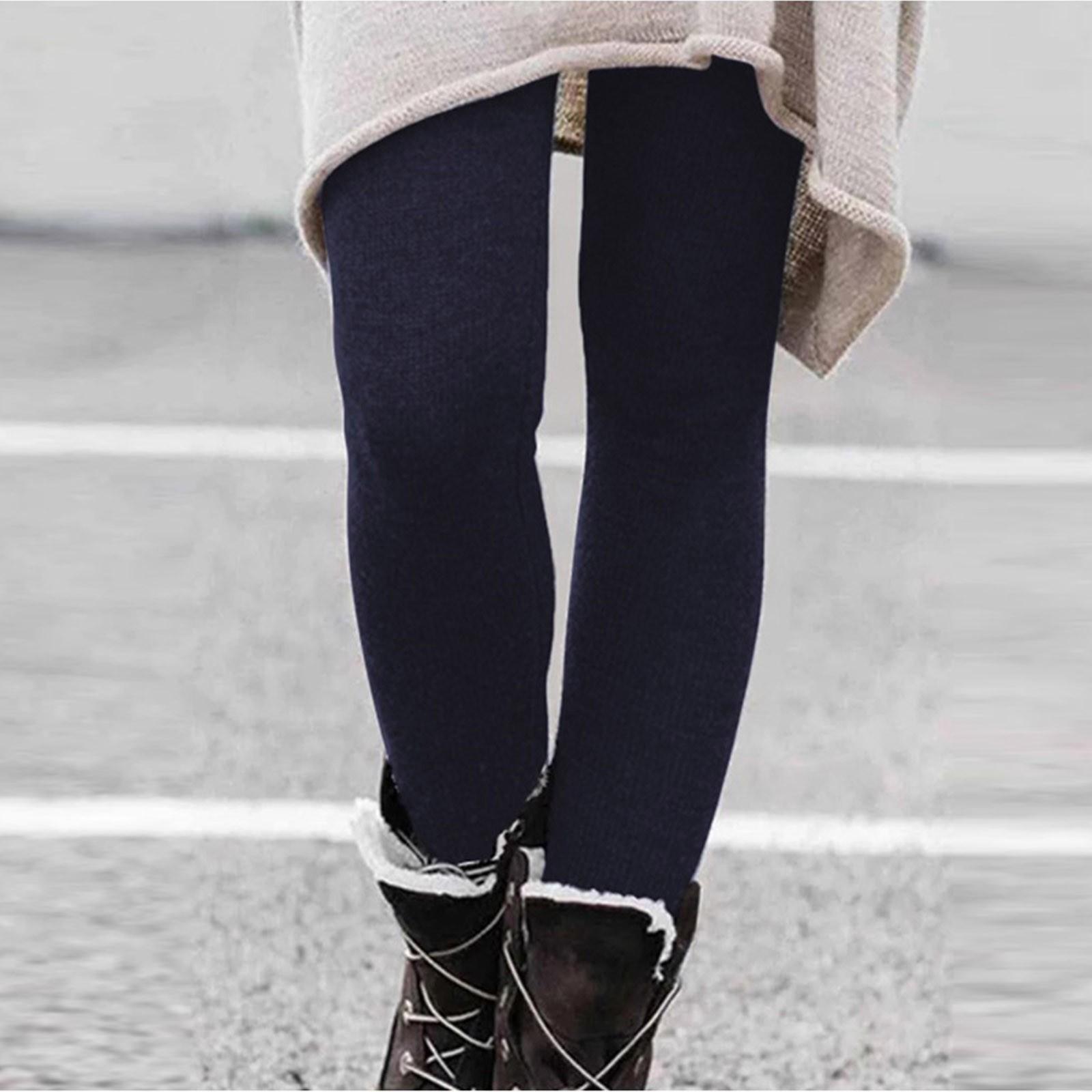 

Женские брюки, однотонные эластичные мягкие хлопковые леггинсы, повседневные домашние пижамы XL тёмно-синий