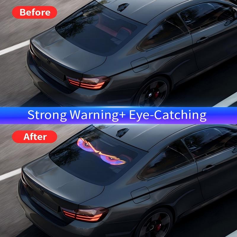 USB Dynamische Animation LED Augen Display Pixel Panel für Auto LKW Dämonenaugen LED Bildschirm Licht Front Heck Windschutzscheibe Dekoration