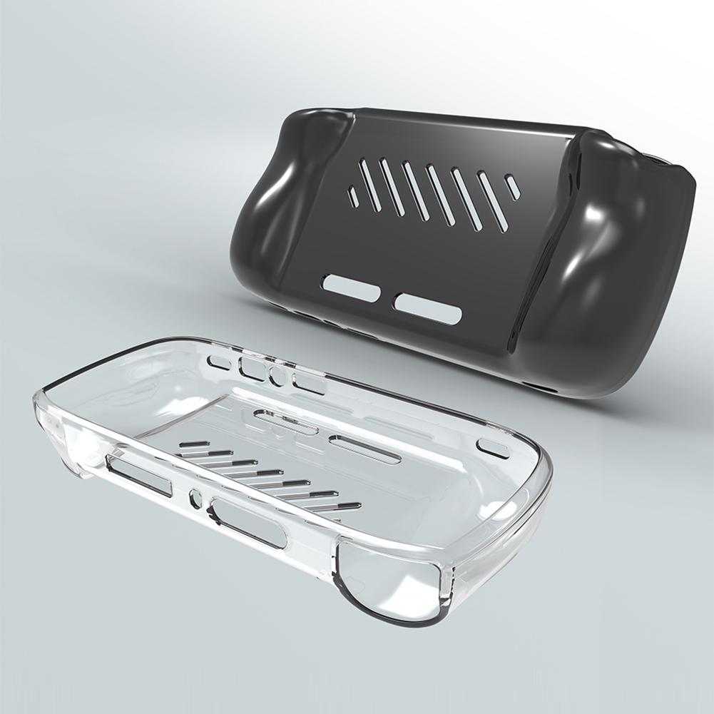 Schutzhülle Rutschfestes TPU Transparentes TPU Schutzhülle Schutzhülle Hülle für ANBERNIC RG406H Handheld-Spielkonsole