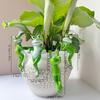 Cartoon Frog Statue, Resin Animal Hanging Art Ornament, Flower Pot Pendant, Frog Figurine for Home Decoration