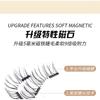 Miumi - Set: Natural Wispy Colored Magnetic False Eyelashes + Applicator