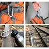 4-6Pcs Carabiner Set For Key Camping Survival Edc Outdoor Keychain Clip Alloy Aluminum Tactical Caribiner Hook Karabiners Set