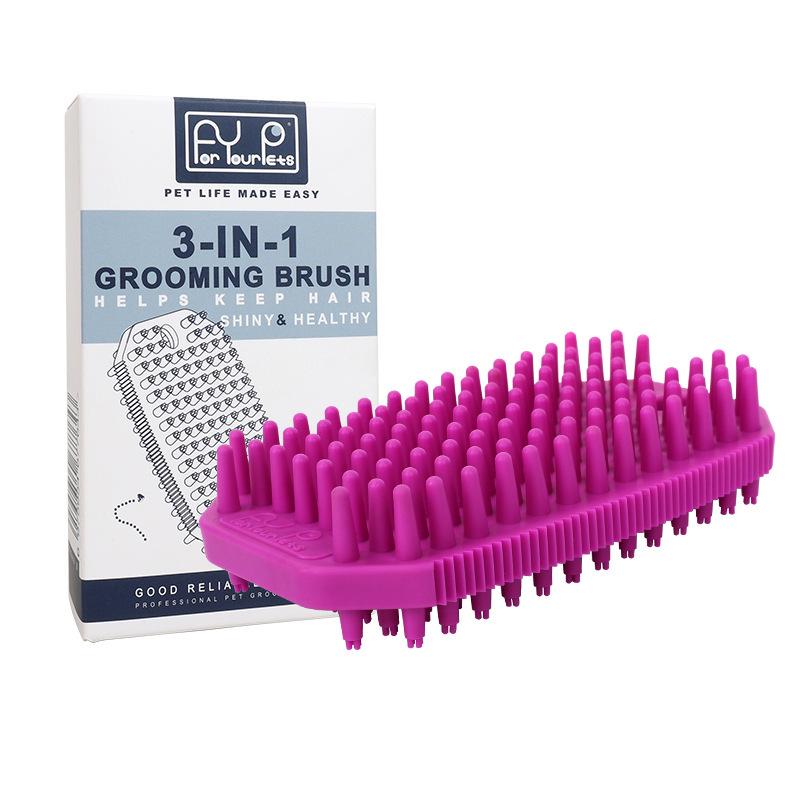 Universal Silicone Bathing Brush for Cats and Dogs