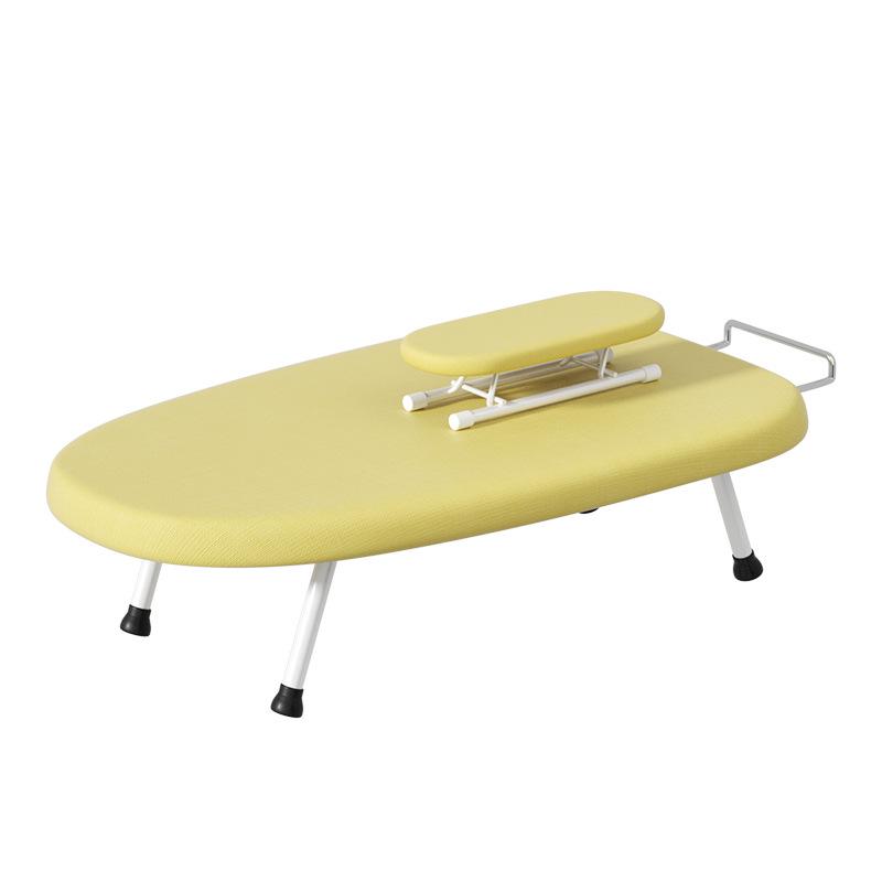 Compact Folding Desktop Ironing Board for Household Use