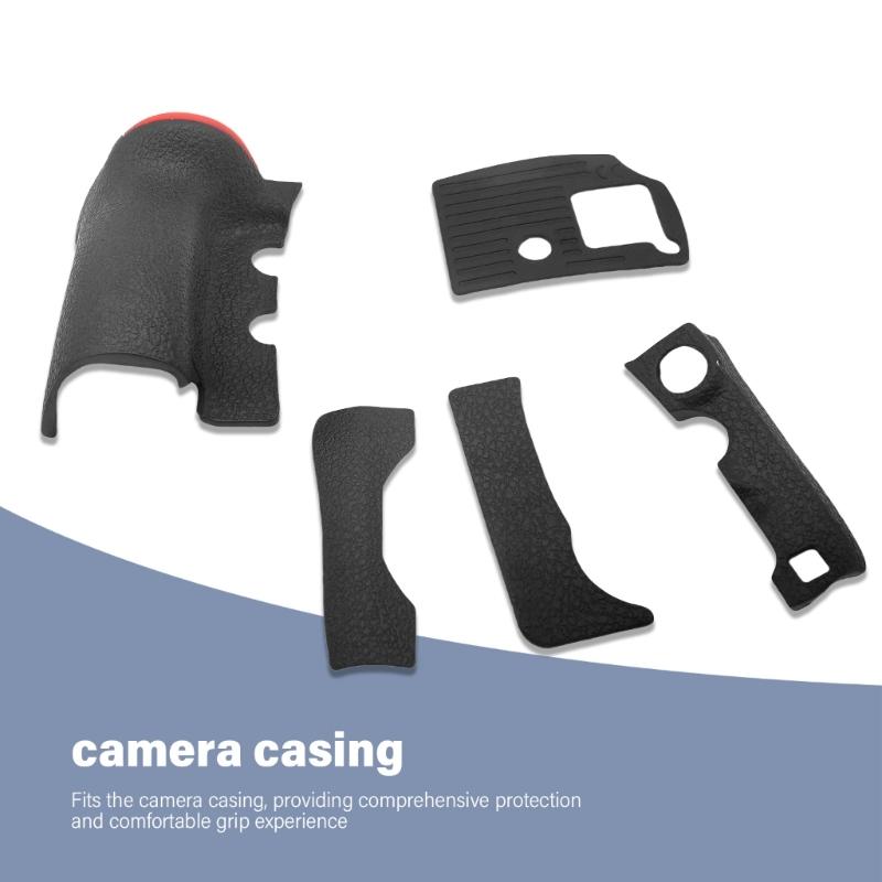Rubber Grip Replacement Part Thumb Rear Back Cover Self Adhesive Thumb Grip Rubber Pad Replacement For D810 Camera