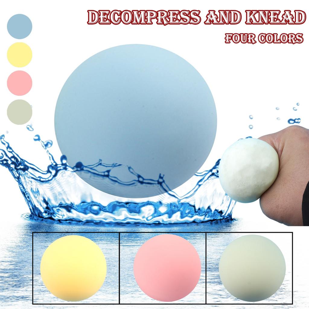 TPR Decompression Flour Ball Simulation Kneading Music Decompression Vent Toy