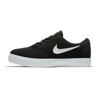 Check Canvas SB PS Black Kids Sneakers White 905371-003