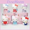 Hello Kitty Pvc Figurine Collection With Cute Heart Designs For Girls And Collectors