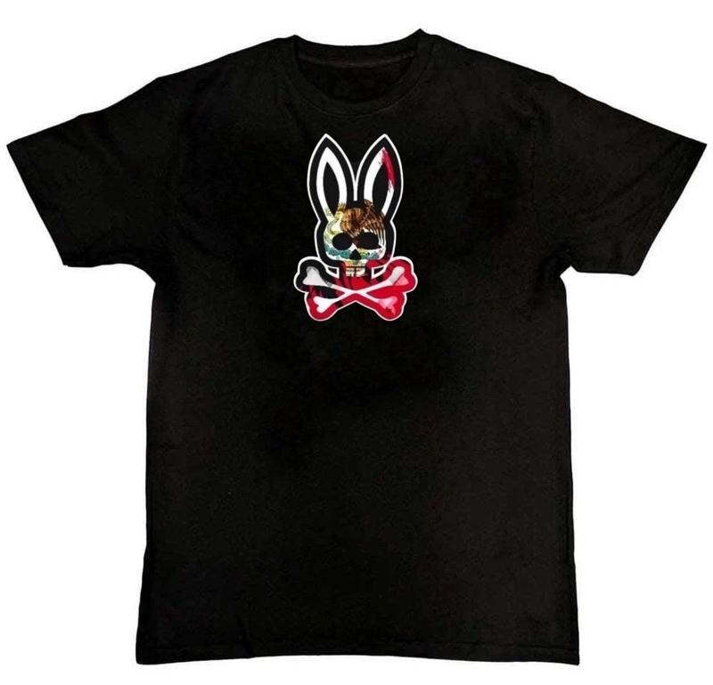 Psycho Bunny T Shirt , Psycho Bunny Brush Graphic Unisex T-Shirt S