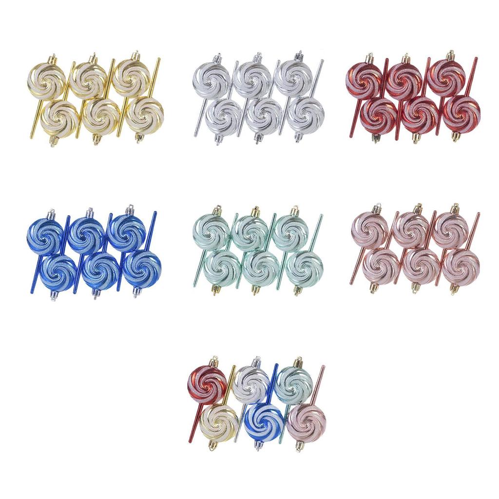 Christmas Candy Lollipop Set Xmas Tree Decoration Charm Gift Christmas Hanging