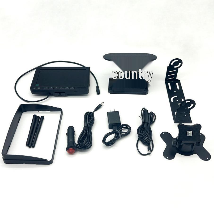 7-inch HD Solar Wireless Magnetic Reversing Camera for RVs and Trucks