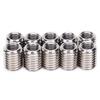 10Pcs Reducer Nut Thread Conversion Stainless Steel Repair Sleeve Bushing Screw Fastening