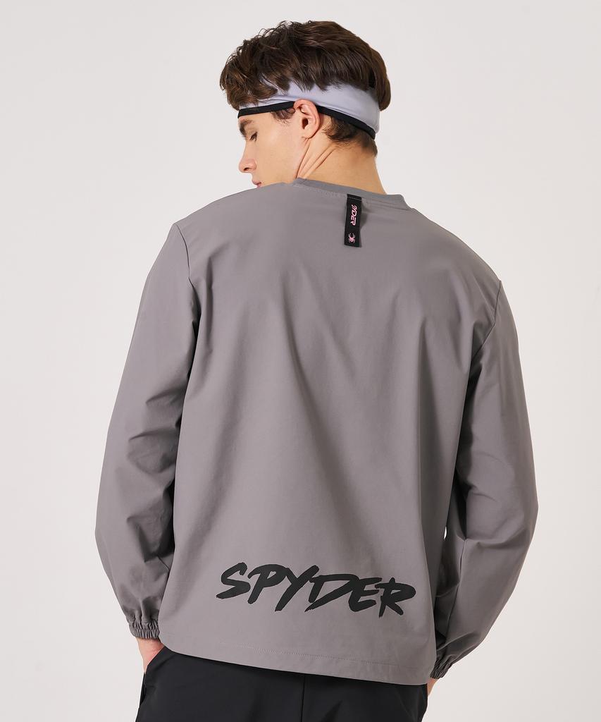 SPYDER Unisex Iron Pink Woven Sweatshirt Spkfcnrl203Mgry