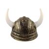 Antik aussehender Wikingerhorn-Hut Helm Kunststoff-Stierhorn Kopfbedeckung Herren Damen