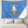 Sheffield Wednesday F.C. Tapestry, Wall Hanging Tapestry, Pattern Tapestry for Dorm Bedroom Living Room Wall Art Photography Backdrop