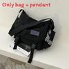 Urban Streetwear Messenger Bag For Women With Large Capacity And Nylon Material