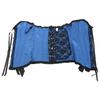 Korsett mit entbeinter Taille, sexy Korsett für Damen mit Schnürung, Taillenkorsett mit entbeinter Taille, Blumenmuster, Brokat-Überbrustkorsett für Damen, Abnehmen