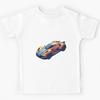 Futuristic Fantasy Sports Car 4 Kids T-Shirt