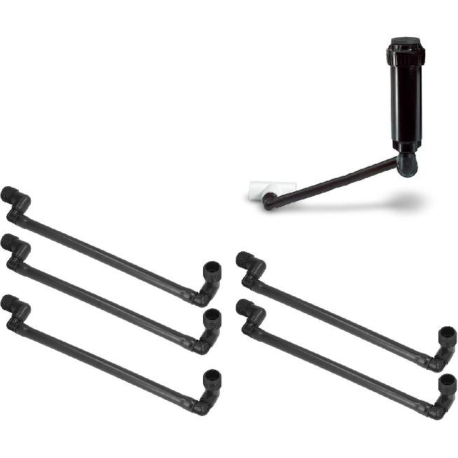 5Pcs Swing Joint Pipe Swiveling for Garden Irrigation, Pipe Tube for Hanging, Hose Tool for Lawn Hanging Swing, Owl Garden Accessories 3/4 Swing