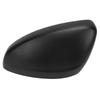 Rearview Mirror Cover Left Driver Side Car Door Mirror Cap Exterior Accessories for Citroen C3 2016‑2024 Black