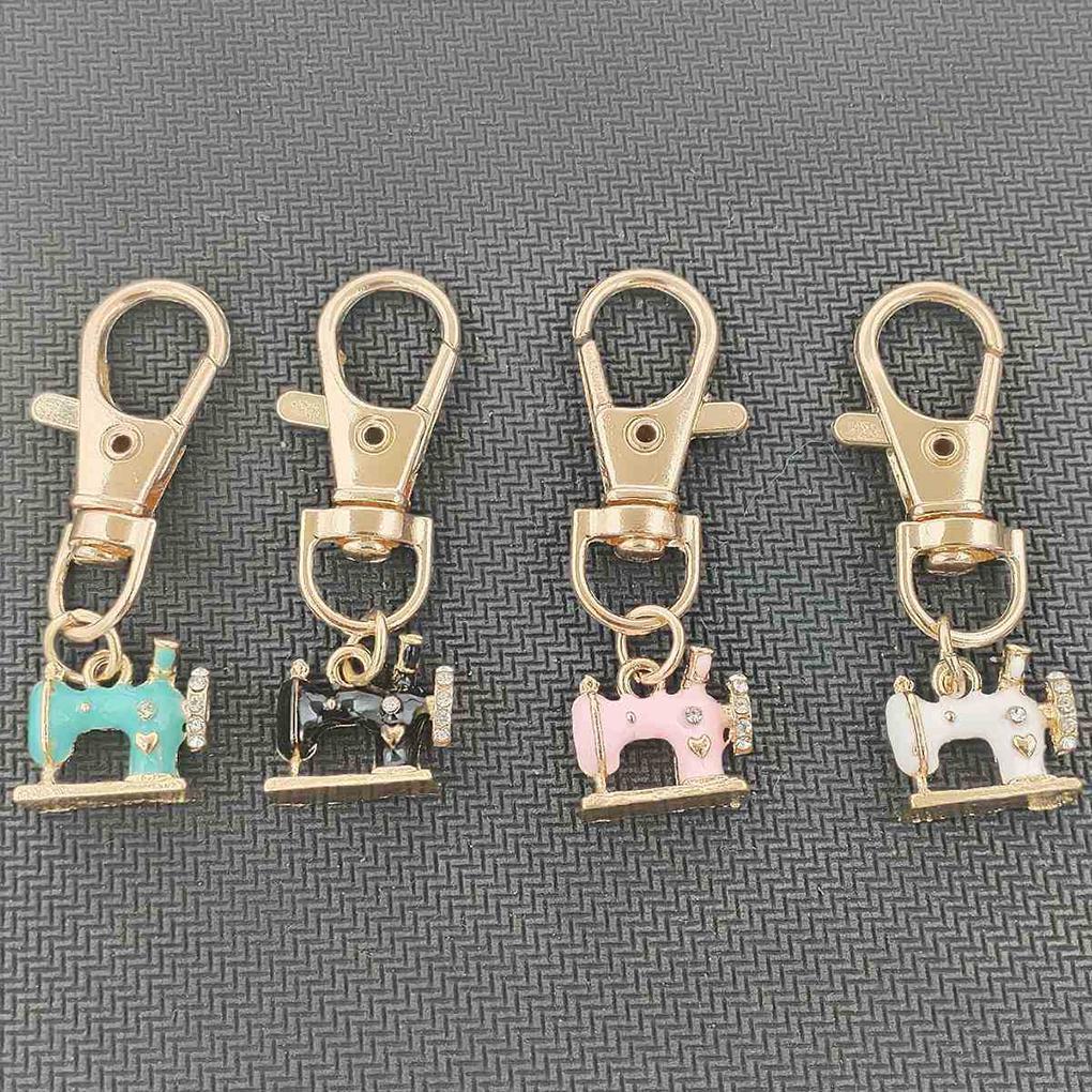 Sewing Style On Go Mini Sewing Machine Keychains For Fashionistas Mini Sewin Machines Charms Retro