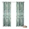 Nordic Style Collection Graphic Printing Blackout Curtain Fabric, Hotel Villa Bedroom Polyester Curtain Finished Product
