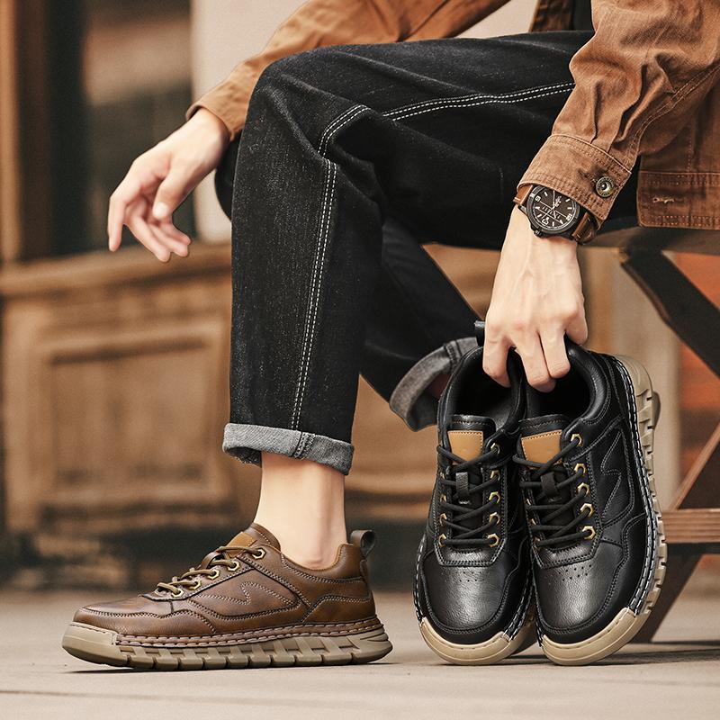 Men Casual Shoes Comfortable Men's Driving Shoes New Outdoor Handmade Men's Shoes Size 47 Fashion Men's Sneakers Breathable