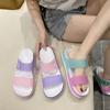 Sandals for Women Summer Jelly Sandals Beach Shoes Casual Sandals Half Drag Women Shoes Ladies Slippers