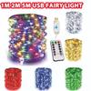 USB Led String Light 5M/10M/20M/30M 8Mode Remote Control Lights Fairy Garlands Wedding Christmas Holiday Decor Lamps New Year