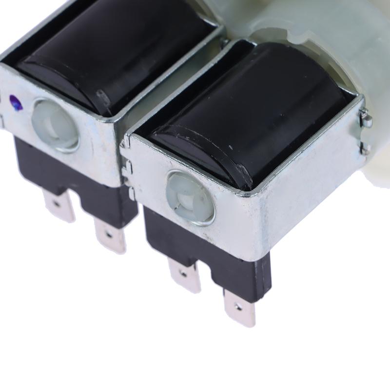 Pro válcovou pračku Fps180A Ac220V-240V Bubnová pračka Vstupní vodní ventil Dvojitá hlava Vstupní magnetický ventil