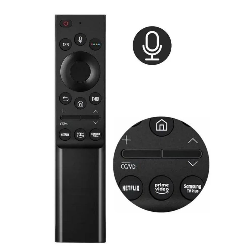

BN59-01363 Voice Remote Control Universal For Samsung Smart TV NEO QLED/QLED Series Compatible QN43LS03AAFXZA QN55LS03AAFXZA чёрный