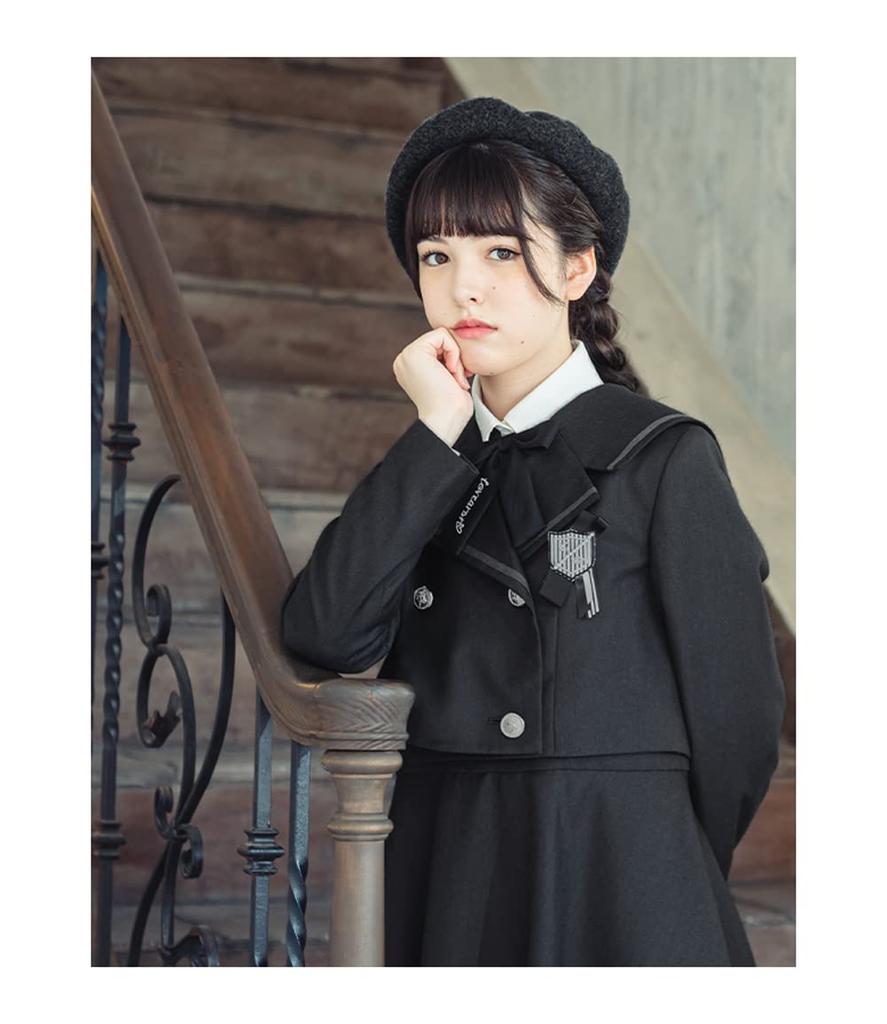 Graduation Ceremony Elementary School Girl Formal Stephanie 160cm [Arisana] Suit, Children's Clothing, 5-piece Set, Gray,