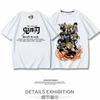 Demon Slayer Anime Muichiro Tokito Kochou Shinobu Printed 100% Cotton Short Sleeve Summer Men's Outdoor Casual Streetwear