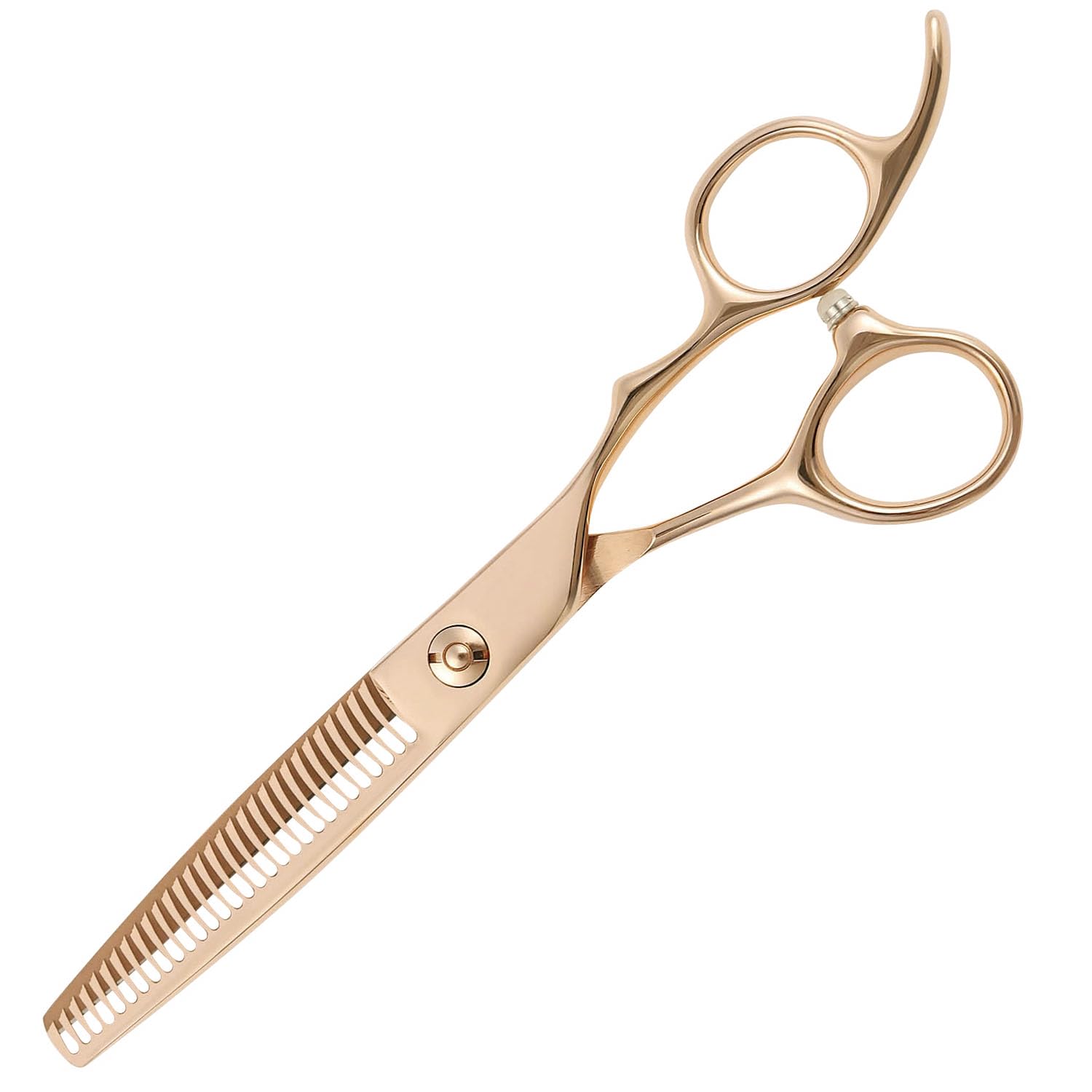 

DEEDS GTZ630CT Pink Gold Titanium Thinning Thinning Scissors with Blades Thinning Professional Hair Thinning Scissors for Hairdressers and