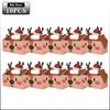 Christmas Small Gift Boxes Cardboard Goodie Treat Boxes Easy To Assemble Paper Boxes for Kids Santa Claus Party Favors Supplies