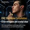 Smart LCD Full Color Screen Earbuds Case Touch Control Volume Wallpaper Switch Headphones