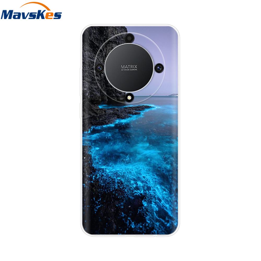 For Honor X9B Case Honor X9B Cover Luxury Clear TPU Cases Shockproof Silicone Protective Shell Phone Back Cover For Honor X9B