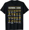 Warning Signs 101 Funny Car Mechanic Gift Unisex T-Shirt