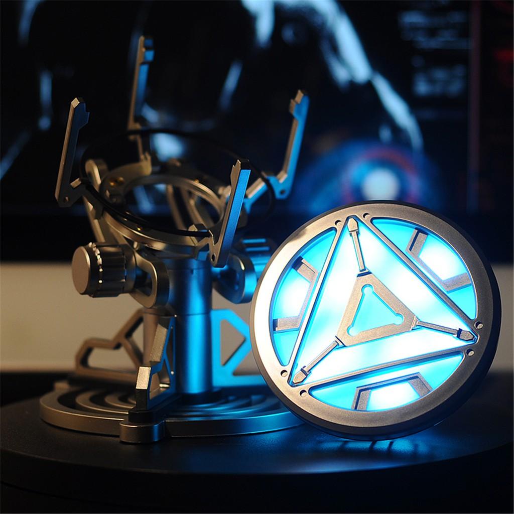DIY ABC+PVC Arc Reactor Remote Control 1:1 Reactor Heart A Lamp Assembling Model Handmade Toy MK6 /MK43 Arc Reactors NEW