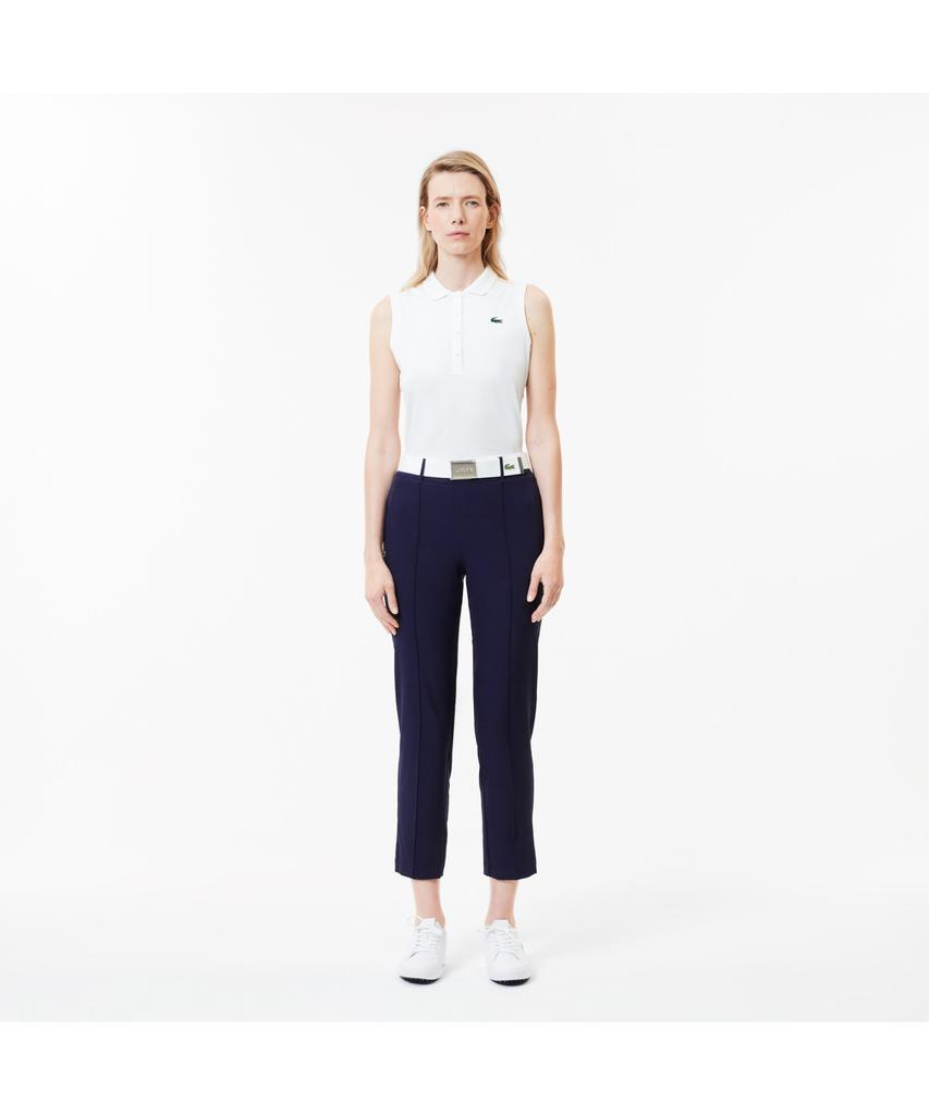 LACOSTE Women'S Golf Fine Pattern Tapered Fit Pants Hf7469-54N 166